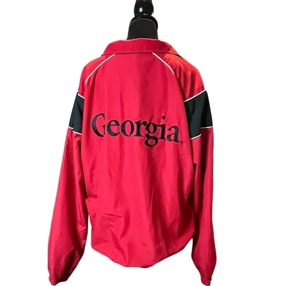 Vintage 58 Sports UGA Bulldogs 1/4 Zip Pullover, Size Large - Picture 2 of 16